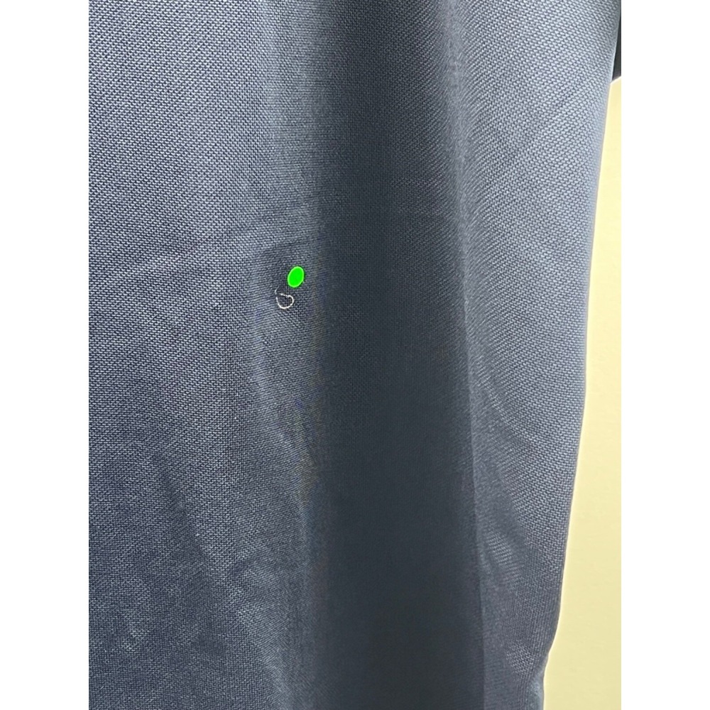 Greg Norman For Tasso Elba Five Iron Play Dry Polo Men's Sz L Navy Short Sleeve - Picture 3 of 11
